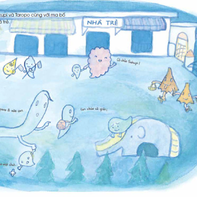 Tranh Truyện Ehon Nhật Bản - Chuyện Của Sakupi Và Taropo - Một Ngày Của Gia Đình Ma (Dành Cho Trẻ Từ 3 - 6 Tuổi) (Tái Bản 2023)