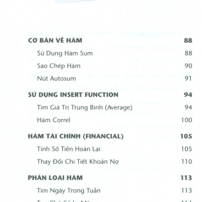  Tin Học Văn Phòng - Công Thức Và Hàm Excel (Tái bản 2023)