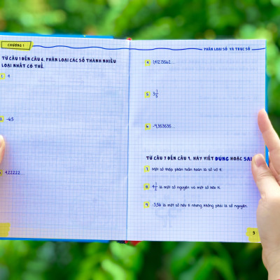 Sách Toán Học - Sổ Tay Bài Tập Toán - Á Châu Book - Tổng Hợp Kiến Thức Toán Học Từ Lớp 4 Đến lớp 9