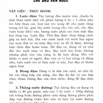 Các Món Giải Khát Ăn Chơi (Tái Bản)
