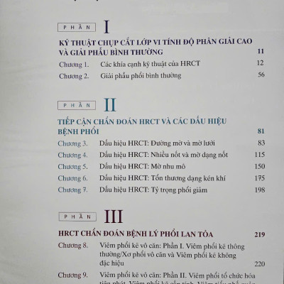 Sách -  Chụp cắt lớp vi tính phổi độ phân giải cao (Phiên bản thứ 5)