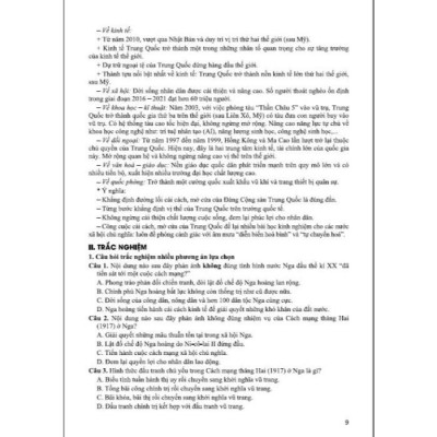 Luyện thi tốt nghiệp THPT theo hướng đánh giá năng lực môn lịch sử theo chương trình GDPTM áp dụng từ kì thi 2025