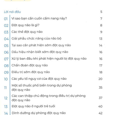 Cẩm nang Dự Phòng Đột Quỵ Não (Bản in màu) - TS.BS. Nguyễn Văn Tuyến