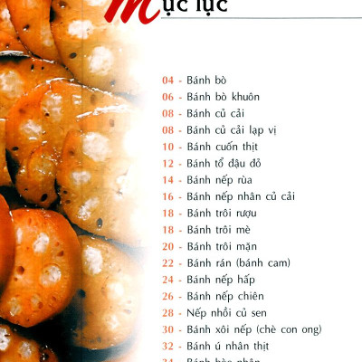 Bánh Điểm Tâm (Bánh Bột Gạo & Các Loại Bột Khác)