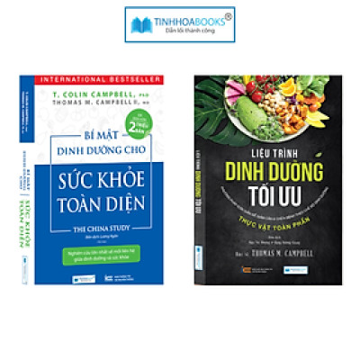 (Tái bản) Combo 2 cuốn: Sách Sức Khoẻ Toàn Diện + Dinh Dưỡng Tối Ưu