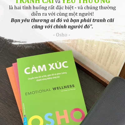 Sách - Combo 3 Cuốn OSHO : Yêu + Hiểu + Cảm Xúc