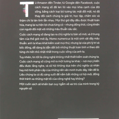 Sách - Homo Numericus - Con Người Trong Kỷ Nguyên Số