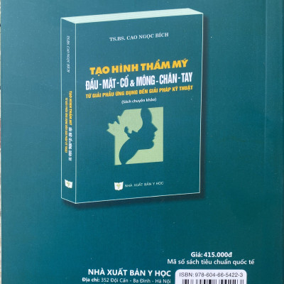 Sách - Tạo hình thẩm mỹ Đầu - Mặt - Cổ & Mông - Chân - Tay