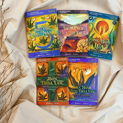 Sách - Combo 5 cuốn Bốn Thỏa Ước và Trí Tuệ Của Người Toltec