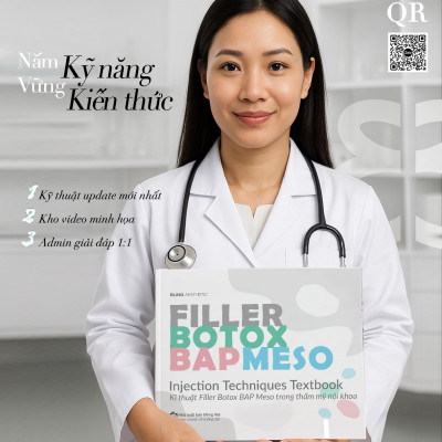 Sách "Kĩ Thuật Filler Botox BAP Meso trong thẩm mỹ nội khoa" Bling Aesthethic Book Series x NXB Đồng Nai