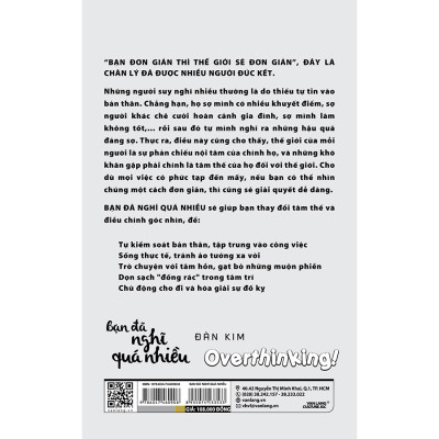 Bạn Đã Nghĩ Quá Nhiều