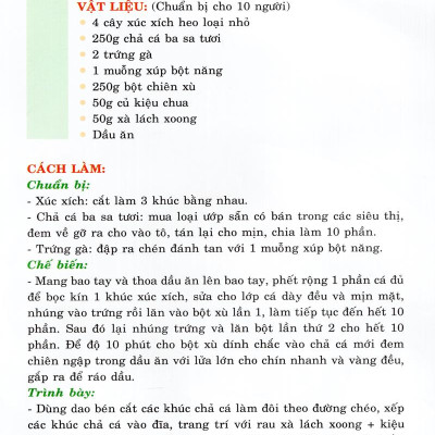 30 Món Ngon Đãi Tiệc