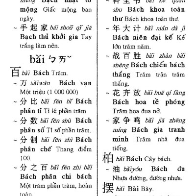 Từ Điển Hoa - Việt Thông Dụng (Tái Bản)