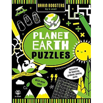 Sách giải đố tiếng Anh: Brain Boosters: Planet Earth Puzzles