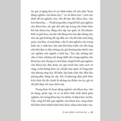 Đi Vào Nghiên Cứu Khoa Học (Tái Bản 2024)