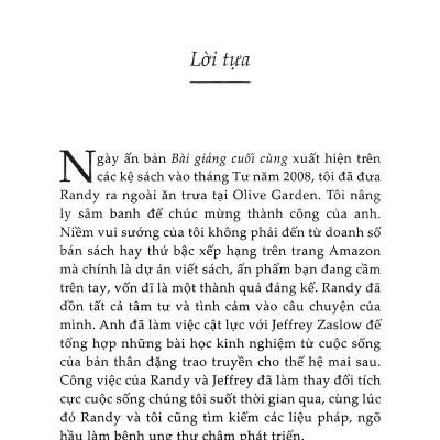 Bài Giảng Cuối Cùng