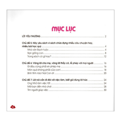 Bộ Sách Nuôi Dưỡng Tâm Hồn Trẻ Thơ - Nhà Văn Bạch Tuộc - Tập 4 (Dành Cho Trẻ Từ 0 Đến 3 Tuổi)