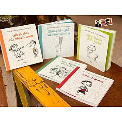 (Tái bản 2022 - Combo 5 cuốn) Những kỳ nghỉ của Nhóc Nicolas - Nhóc Nicolas - Giờ ra chơi của Nhóc Nicolas - Nhóc Nicolas phiền muộn - Nhóc Nicolas và các bạn - Goscinny & Sempé – Trác Phong dịch -Nhã Nam