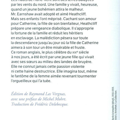 Tiểu thuyết kinh điển tiếng Pháp: Les Hauts De Hurle-Vent