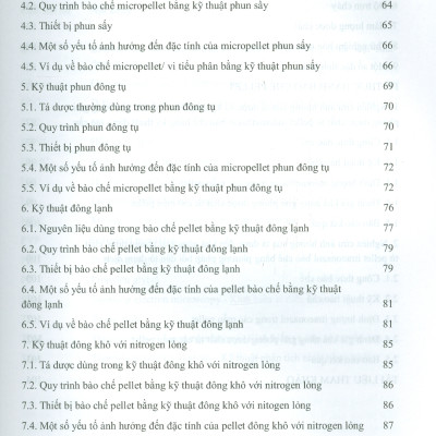 Kỹ Thuật Bào Chế Pellet (Giáo trình đào tạo sau đại học)