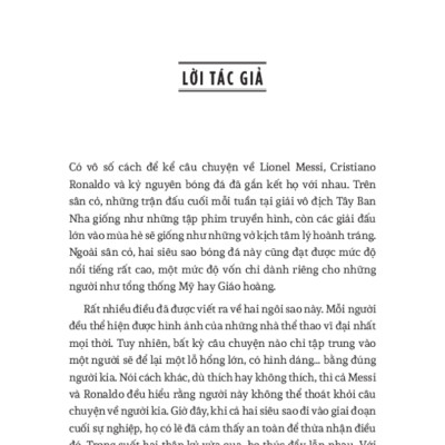 Sự Đối Đầu Của Hai Cầu Thủ Vĩ Đại Và Kỷ Nguyên Tái Tạo Bóng Đá Thế Giới - Messi Vs. Ronaldo _TRE	