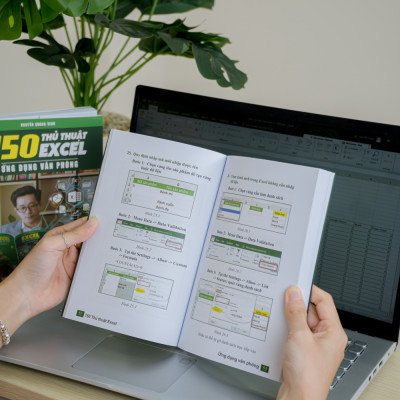 Combo 4 Sách Word, Excel Cơ Bản Đến Nâng Cao, Power Query & Power Pivot Và 150 Thủ Thuật Kèm Video Khóa Học