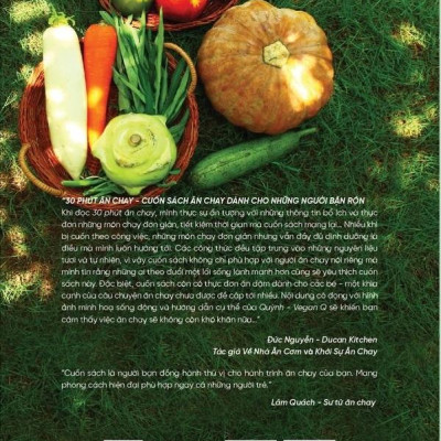 30 Phút Ăn Chay: Cẩm Nang Dinh Dưỡng Thuần Thực Vật