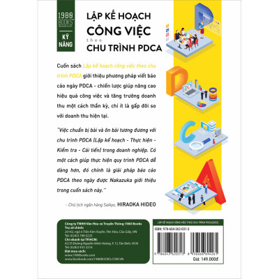 Lập Kế Hoạch Công Việc chu Trình PDCA (Tái Bản)