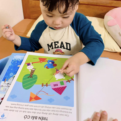 Sách cho bé - Phát Triển IQ - Rèn Luyện Tư Duy Não Bộ - Khả Năng Tưởng Tượng Và Sáng Tạo - Dành cho trẻ từ 2-4 tuổi