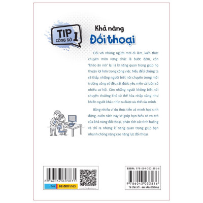 Sách - Tip Công Sở 1 - Khả Năng Đối Thoại - Đi tới trọng điểm giao tiếp trong 30 giây