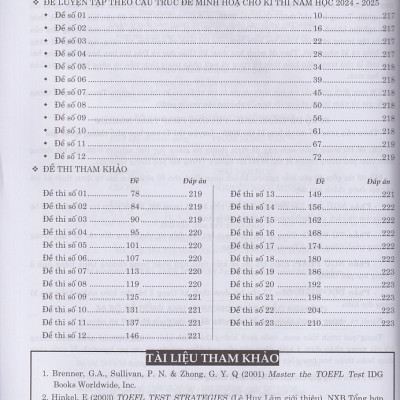 Sách - 36 Bộ đề Tiếng Anh cấu trúc 2025 (Dùng chung cho các bộ SGK)