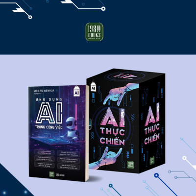 Sách - Combo 6 cuốn: AI 5.0 + AI trong công việc + DeepSeek - ChatGPT (thực chiến) + NVIDIA Cỗ máy tư duy + AI Giáo Dục