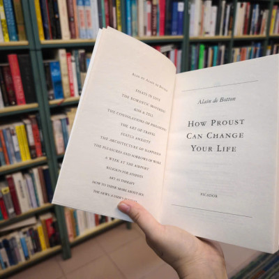 Sách - How Proust Can Change Your Life by Alain de Botton - Philosophy/ Nonfiction/ Self Help in English