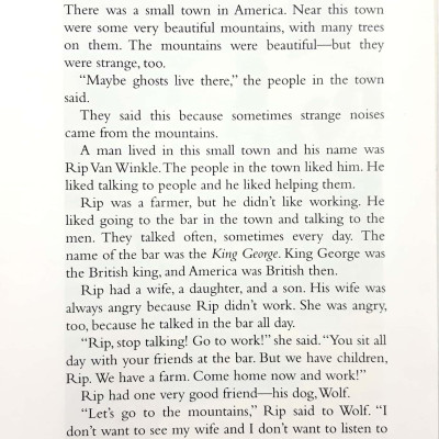 Rip Van Winkle and the Legend of Sleepy Hollow: Level 1