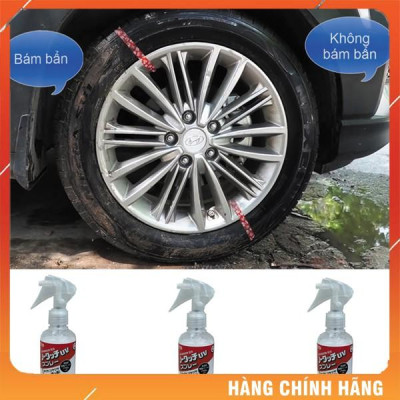 Combo Bình xịt vệ sinh làm bóng lốp chống tia Uv 100ml và Bình xịt làm sạch chống mờ gương kính ô tô 100ml