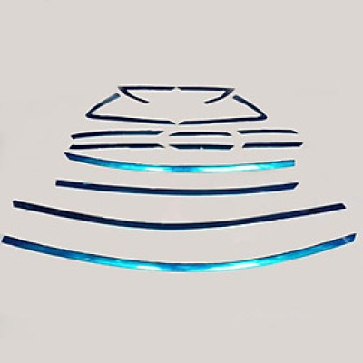 BỘ NẸP VIỀN CONG KÍNH INOX XE HYUNDAI ACCENT-2019