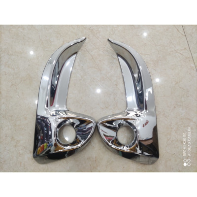 Viền đèn gầm trước xe TOYOTA VIOS 2021, bộ 2 ốp viền đèn gầm xe ô tô