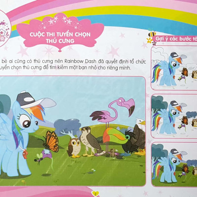 Bộ Sách My Little Pony - Tô Màu Sáng Tạo 4Q (Bộ 4 Cuốn)