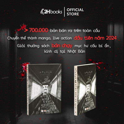 Sách-  Combo Ngôi Nhà Kỳ Quái và Bức Tranh Kỳ Quái của Uketsu, Tiểu Thuyết Trinh Thám Kinh Dị, Tặng kèm Bookmark và Bản Thiết Kế Các Ngôi Nhà- 2HBooks