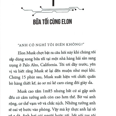 Elon Musk - Từ Ước Mơ Đến Hành Trình Quá Giang Vào Dải Ngân Hà
