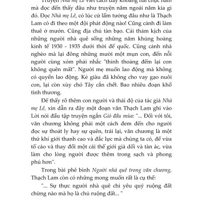 Tuyển Tập Thạch Lam (2023)