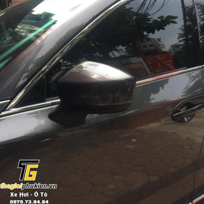 Bộ ốp gương chiếu hậu Mazda CX8, CX-8 vân Carbon cao cấp