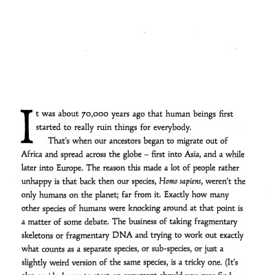 Humans: A Brief History Of How We F*cked It All Up