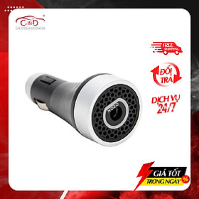 Máy Lọc Không Khí Khử Mùi Ô Tô AIR-Q Q43 (Cd-145) Màu Đen