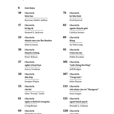 Với Tôi Cha Chỉ Là Cha - Những Câu Chuyện Trưởng Thành Cùng Người Cha Nổi Tiếng