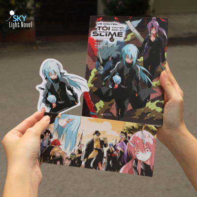 Sách - Về Chuyện Tôi Chuyển Sinh Thành Slime - Tập 6 - Tặng Kèm Bookmark + Postcard