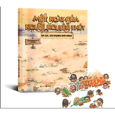 Sách Một ngày của người nguyên thủy: Ục ục cái bụng đói meo