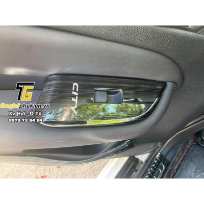 Ốp nội thấy trang trí nội thất Honda City 2021 vân Titan