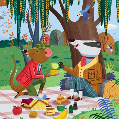 Sách Tác Phẩm Kinh Điển Dành Cho Thiếu Nhi - Gió Qua Rặng Liễu