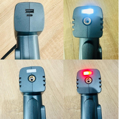 Máy Bơm Hơi Dùng Pin 6 in 1 Kapusi K6226 – Bơm Nhanh, Đa Năng, Tiện Lợi Cho Mọi Hành Trình